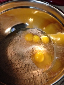 One of my eggs was a weird twin-yolk egg